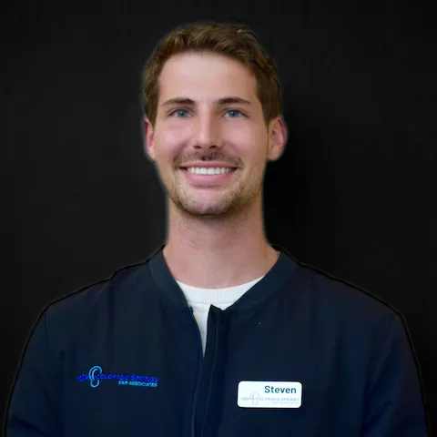 Steven, a committed team member at Colorado Springs Ear Associates, offers excellent patient support